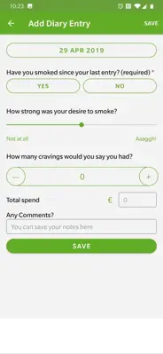 Smoke Free android App screenshot 4